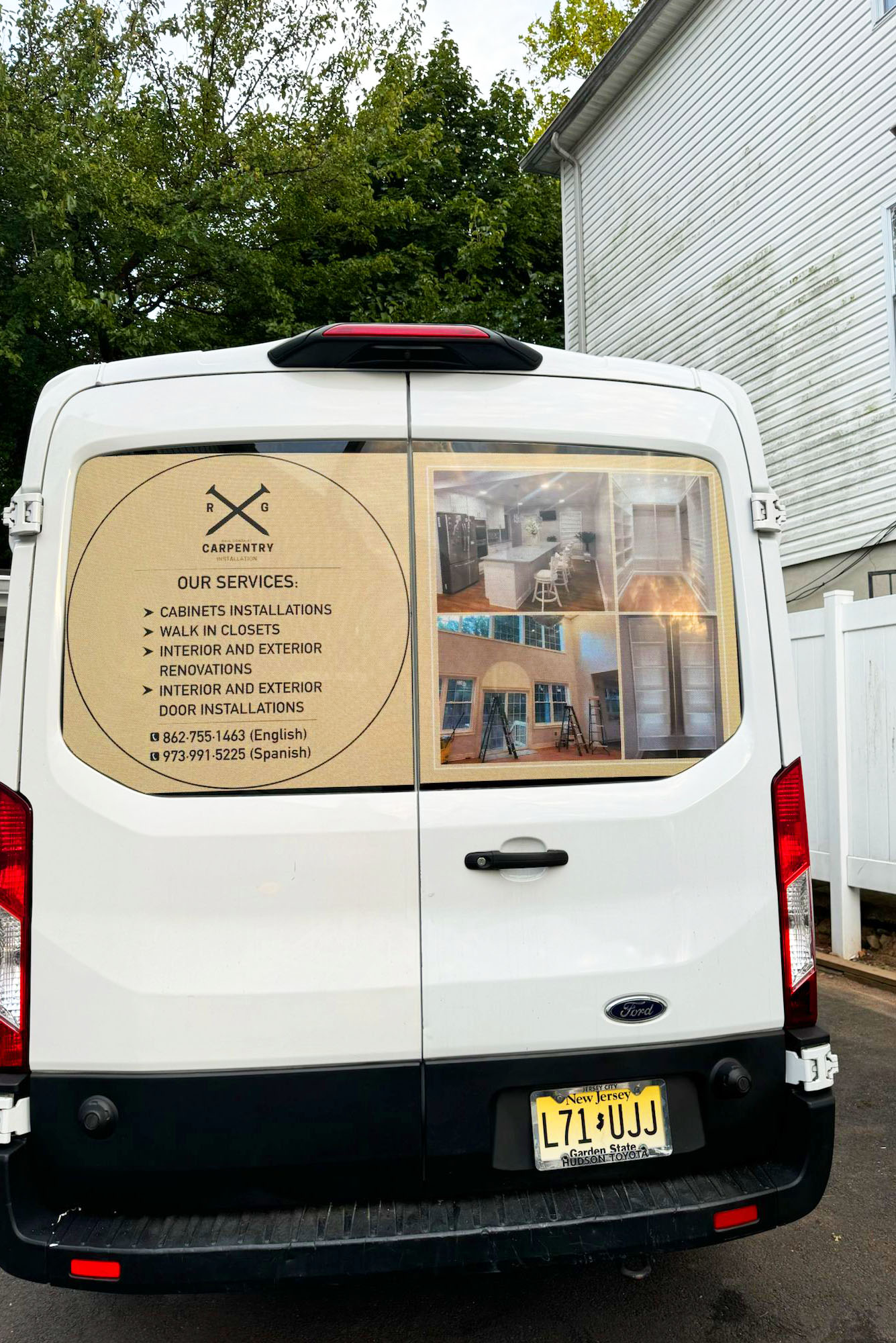 Carpenter working with a wood in the workshop
